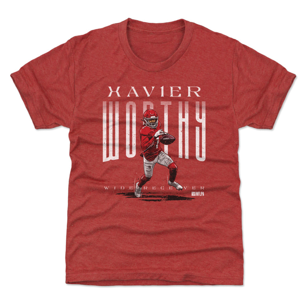 Xavier Worthy Kids T-Shirt | 500 LEVEL