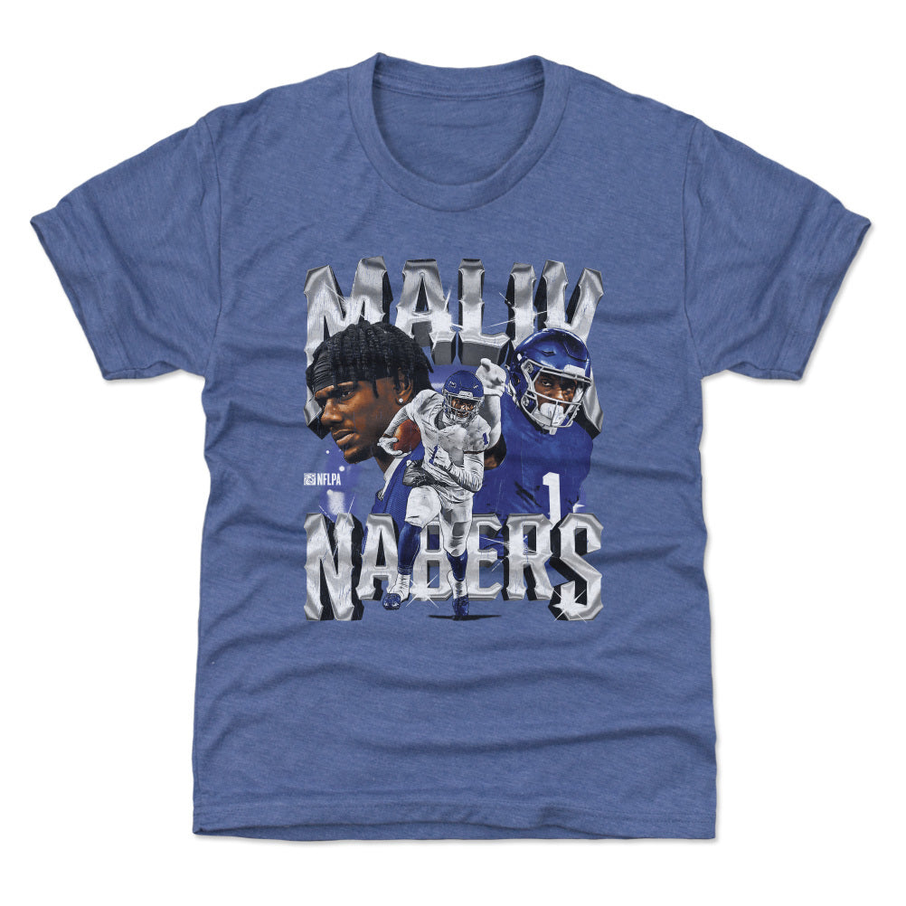 Malik Nabers Kids T-Shirt | 500 LEVEL