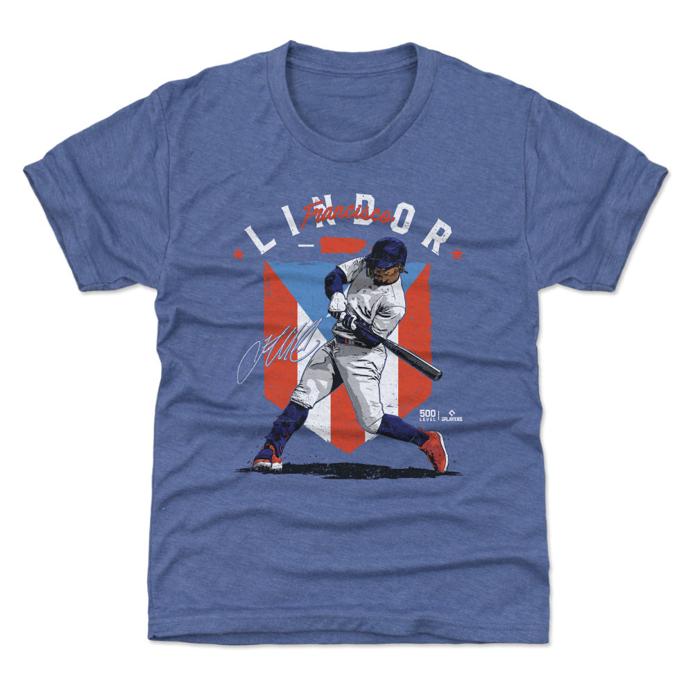 Francisco Lindor Kids T-Shirt | 500 LEVEL