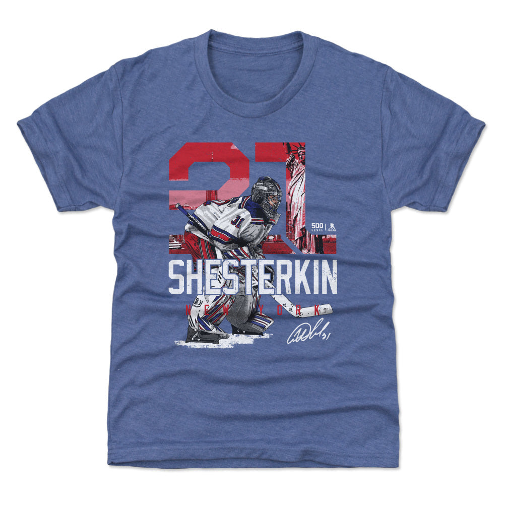 Igor Shesterkin Kids T-Shirt | 500 LEVEL