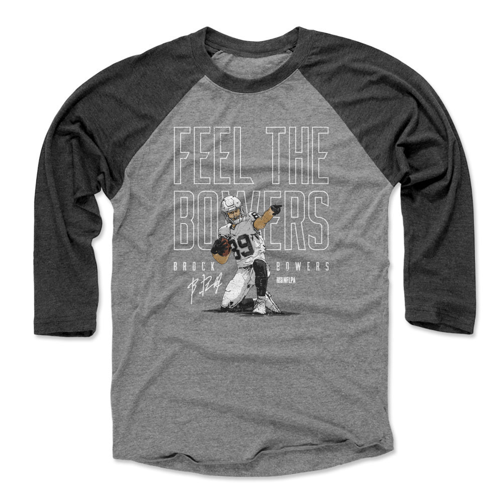 Brock Bowers Men&#39;s Baseball T-Shirt | 500 LEVEL