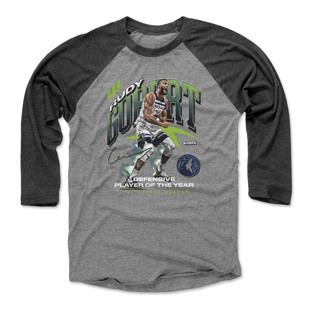 Rudy Gobert Men&#39;s Baseball T-Shirt | 500 LEVEL