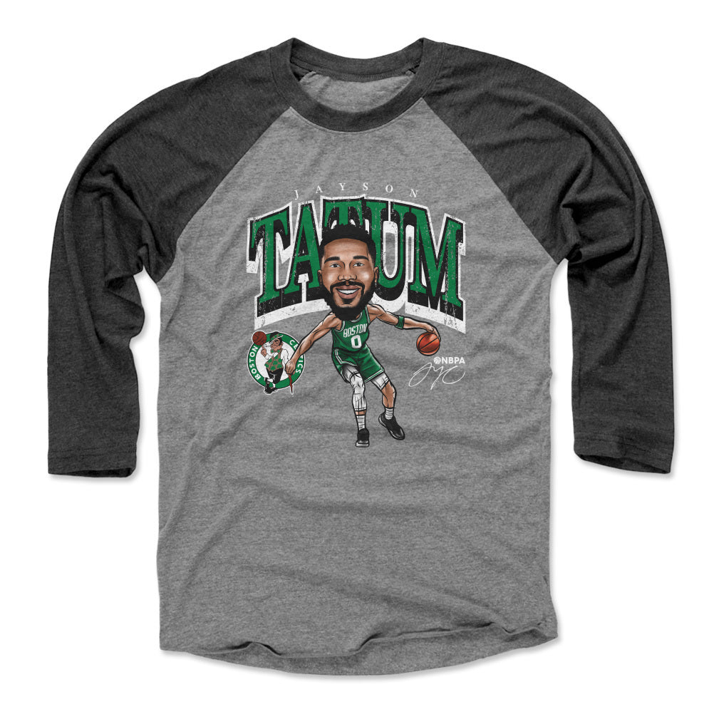 Jayson Tatum Men&#39;s Baseball T-Shirt | 500 LEVEL