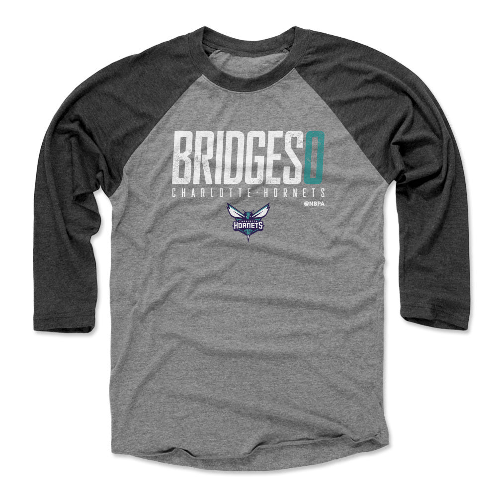 Miles Bridges Men&#39;s Baseball T-Shirt | 500 LEVEL