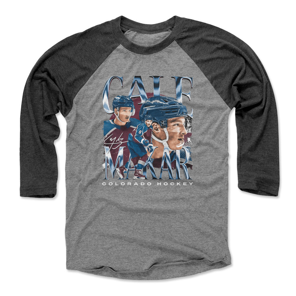 Cale Makar Men&#39;s Baseball T-Shirt | 500 LEVEL