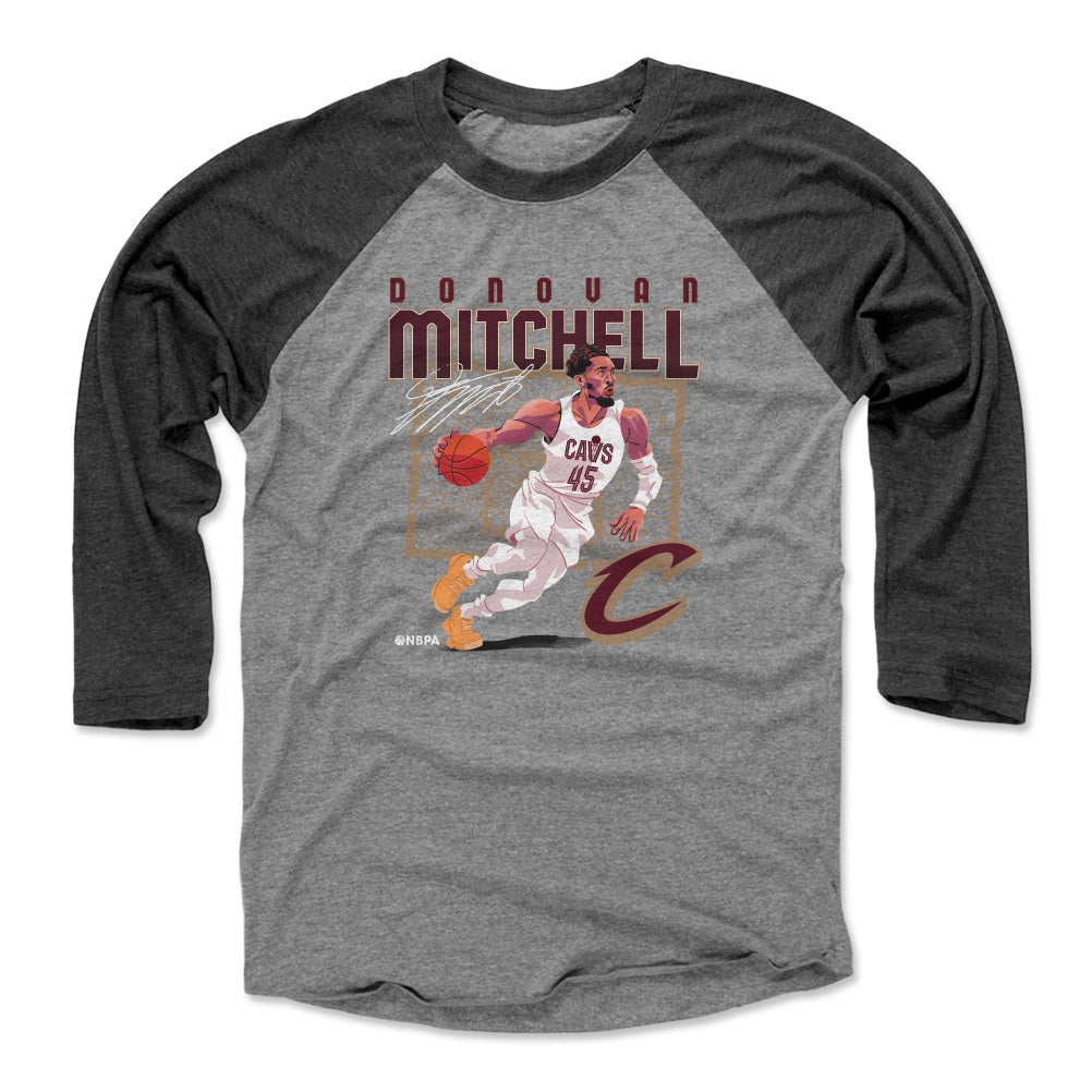 Donovan Mitchell Men&#39;s Baseball T-Shirt | 500 LEVEL