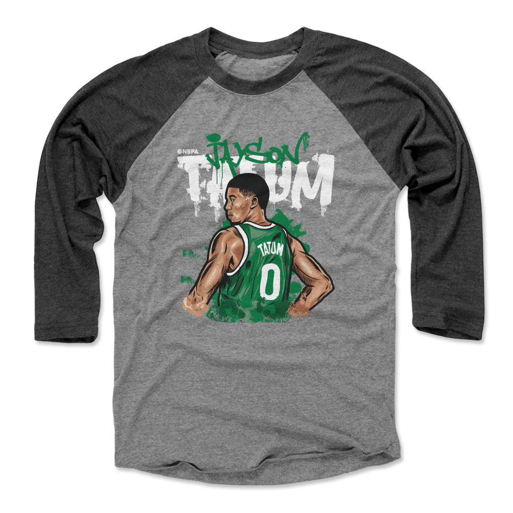 Jayson Tatum Men&#39;s Baseball T-Shirt | 500 LEVEL