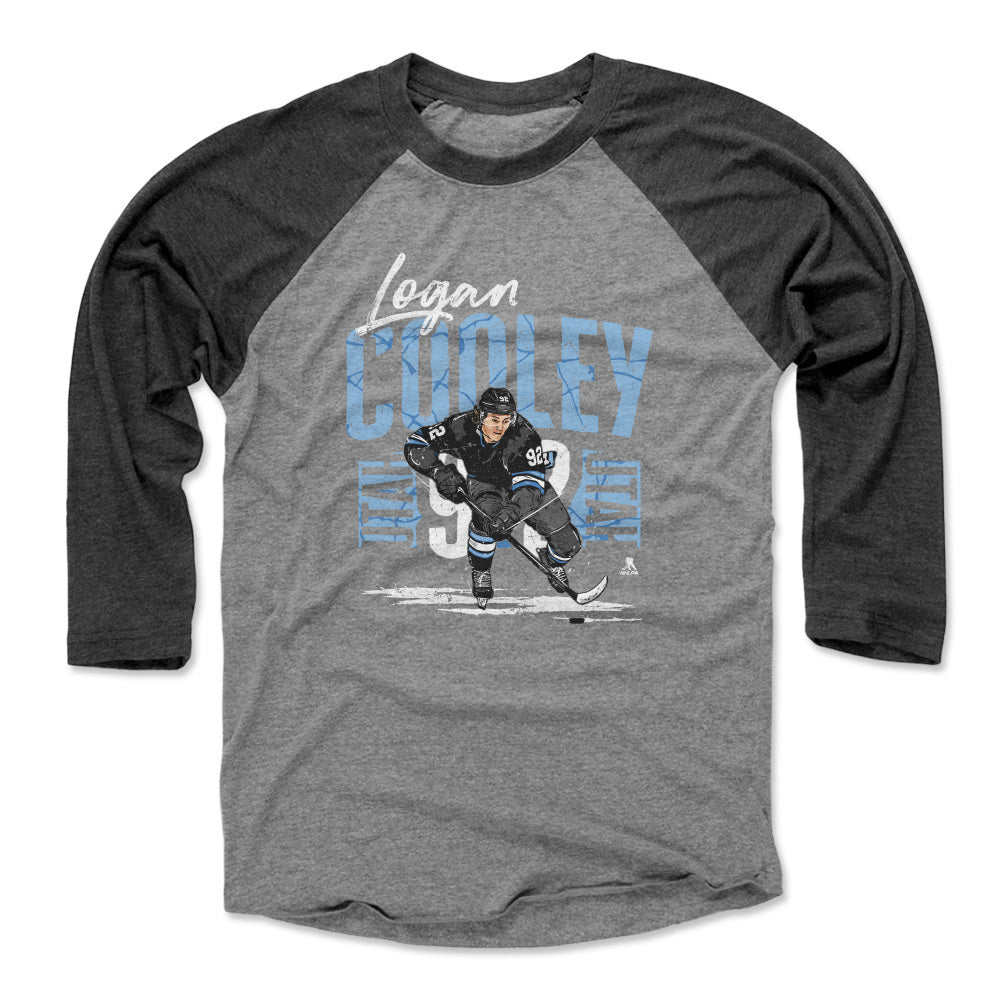 Logan Cooley Men&#39;s Baseball T-Shirt | 500 LEVEL