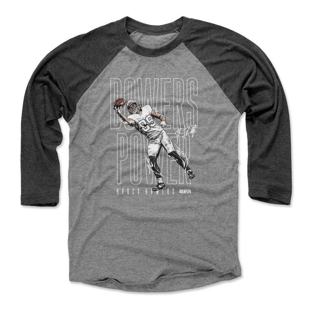 Brock Bowers Men&#39;s Baseball T-Shirt | 500 LEVEL