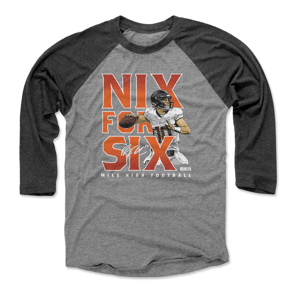 Bo Nix Men&#39;s Baseball T-Shirt | 500 LEVEL