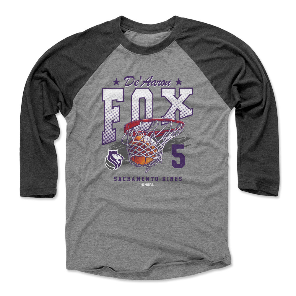 De&#39;Aaron Fox Men&#39;s Baseball T-Shirt | 500 LEVEL