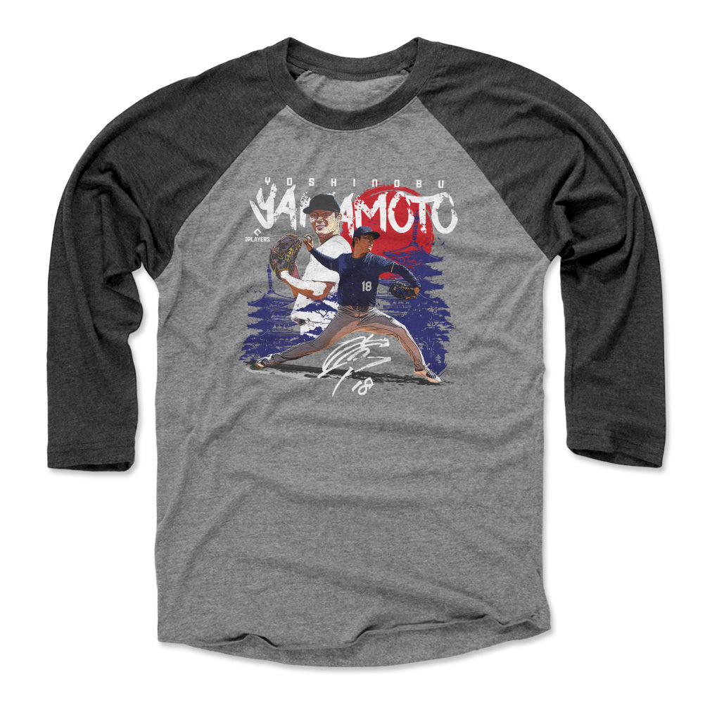 Yoshinobu Yamamoto Men&#39;s Baseball T-Shirt | 500 LEVEL