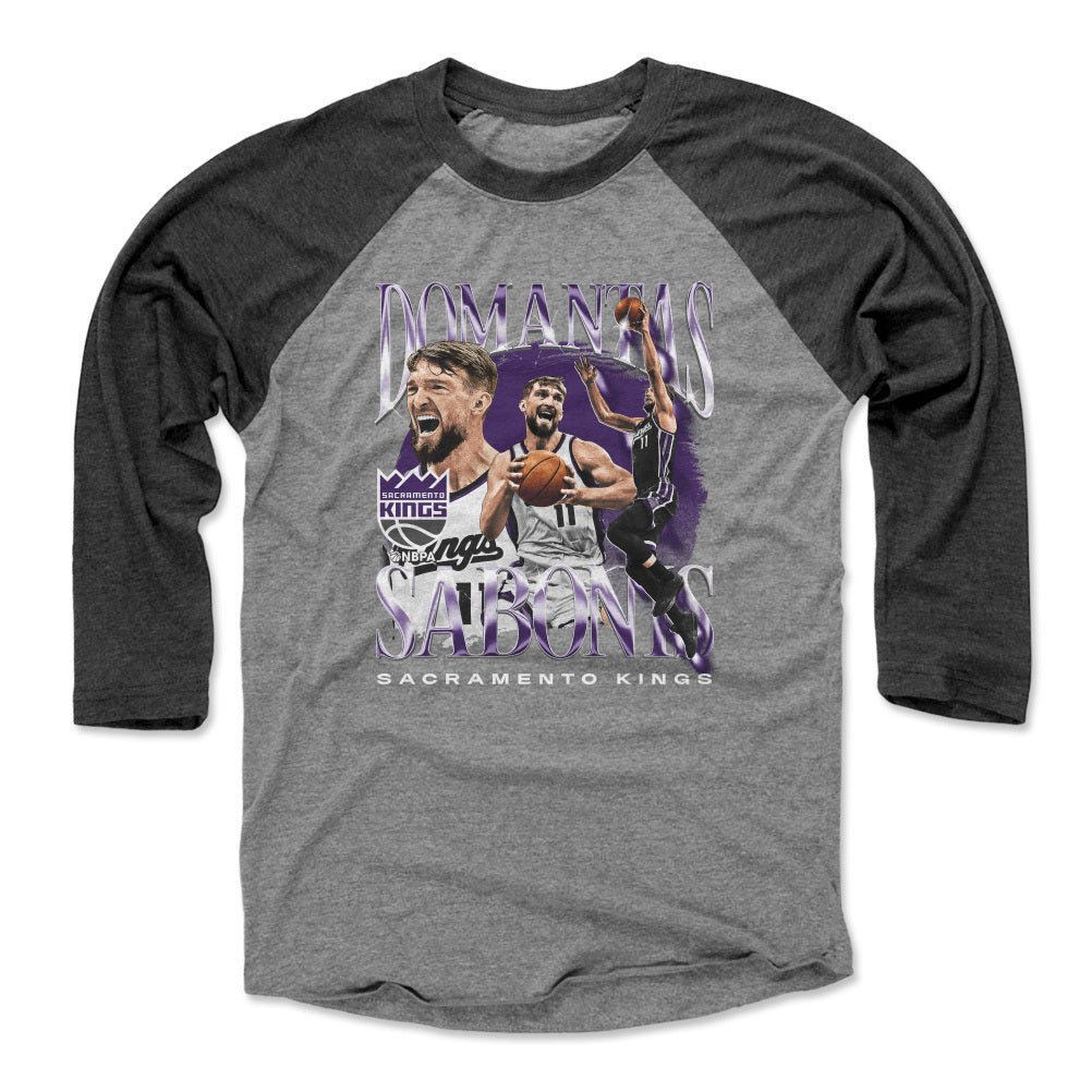 Domantas Sabonis Men&#39;s Baseball T-Shirt | 500 LEVEL