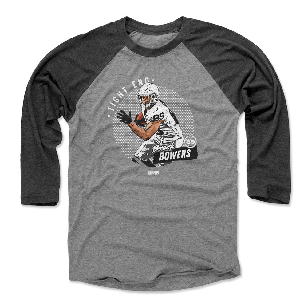 Brock Bowers Men&#39;s Baseball T-Shirt | 500 LEVEL