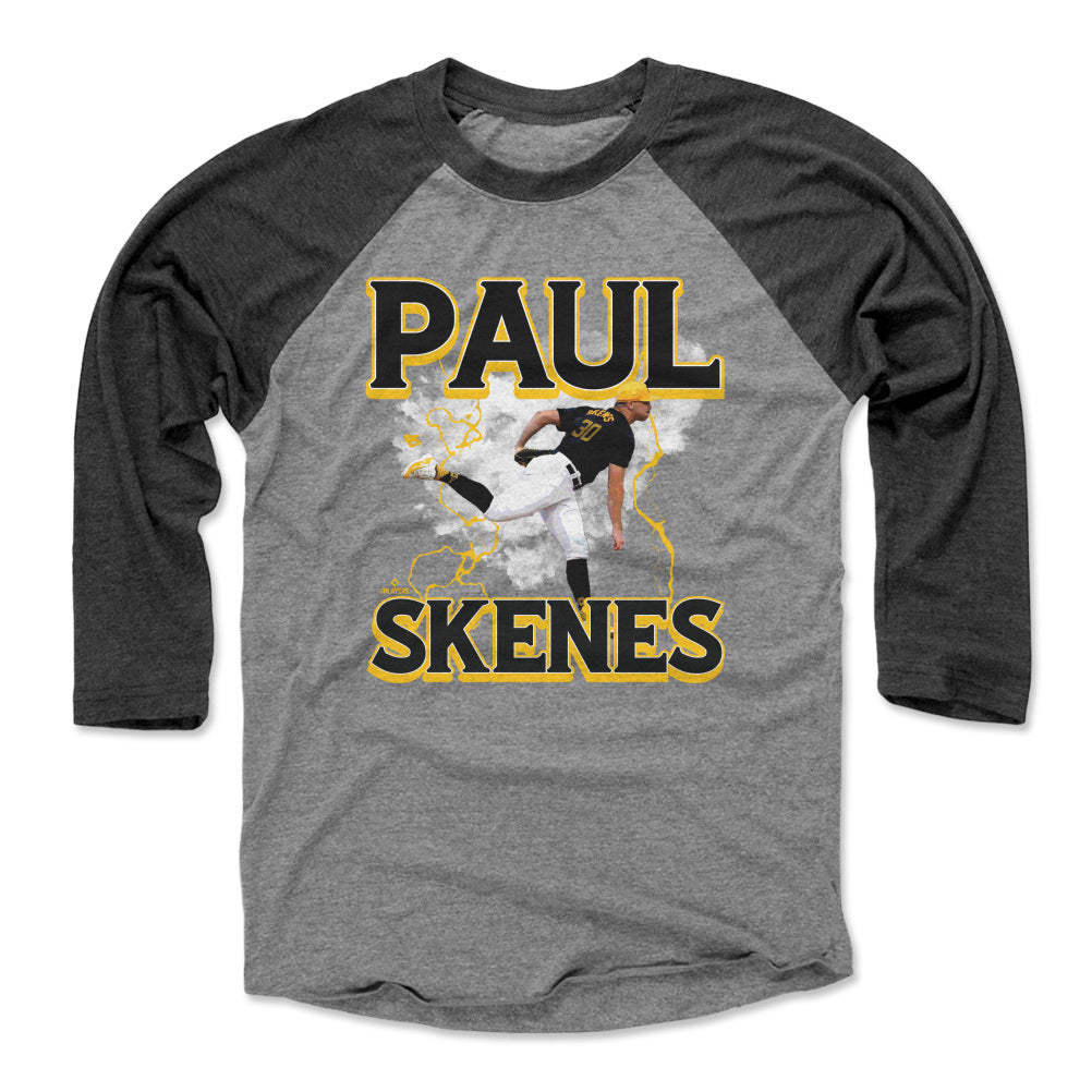 Paul Skenes Men&#39;s Baseball T-Shirt | 500 LEVEL