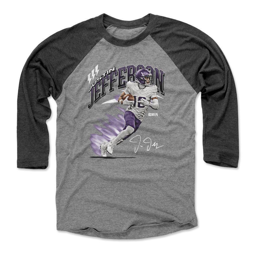 Justin Jefferson Men&#39;s Baseball T-Shirt | 500 LEVEL