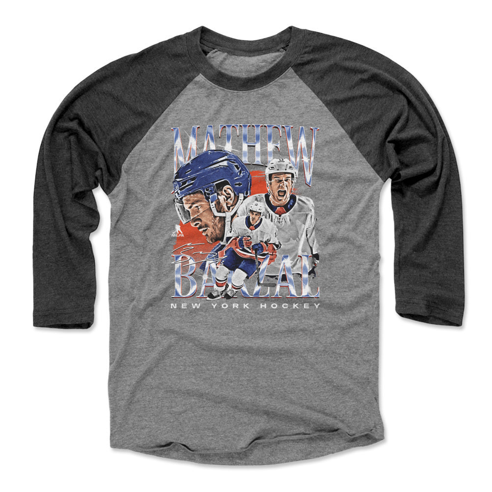 Mathew Barzal Men&#39;s Baseball T-Shirt | 500 LEVEL