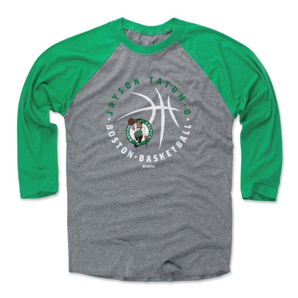 Jayson Tatum Men&#39;s Baseball T-Shirt | 500 LEVEL