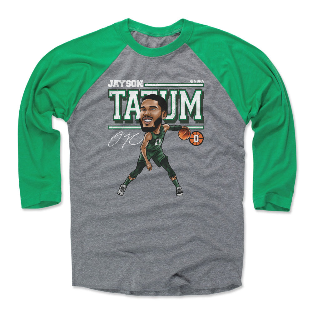 Jayson Tatum Men&#39;s Baseball T-Shirt | 500 LEVEL