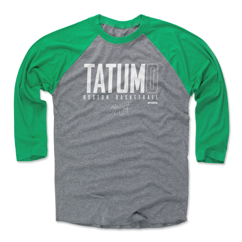 Jayson Tatum Men&#39;s Baseball T-Shirt | 500 LEVEL