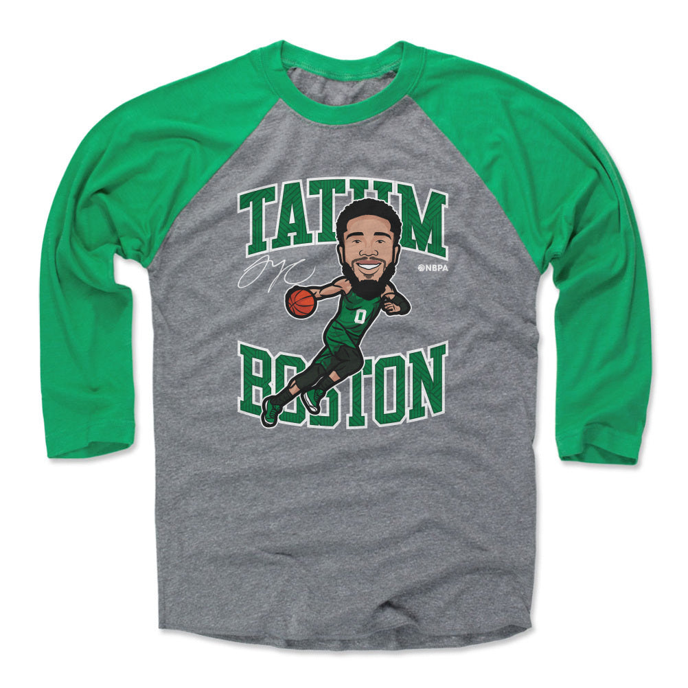 Jayson Tatum Men&#39;s Baseball T-Shirt | 500 LEVEL