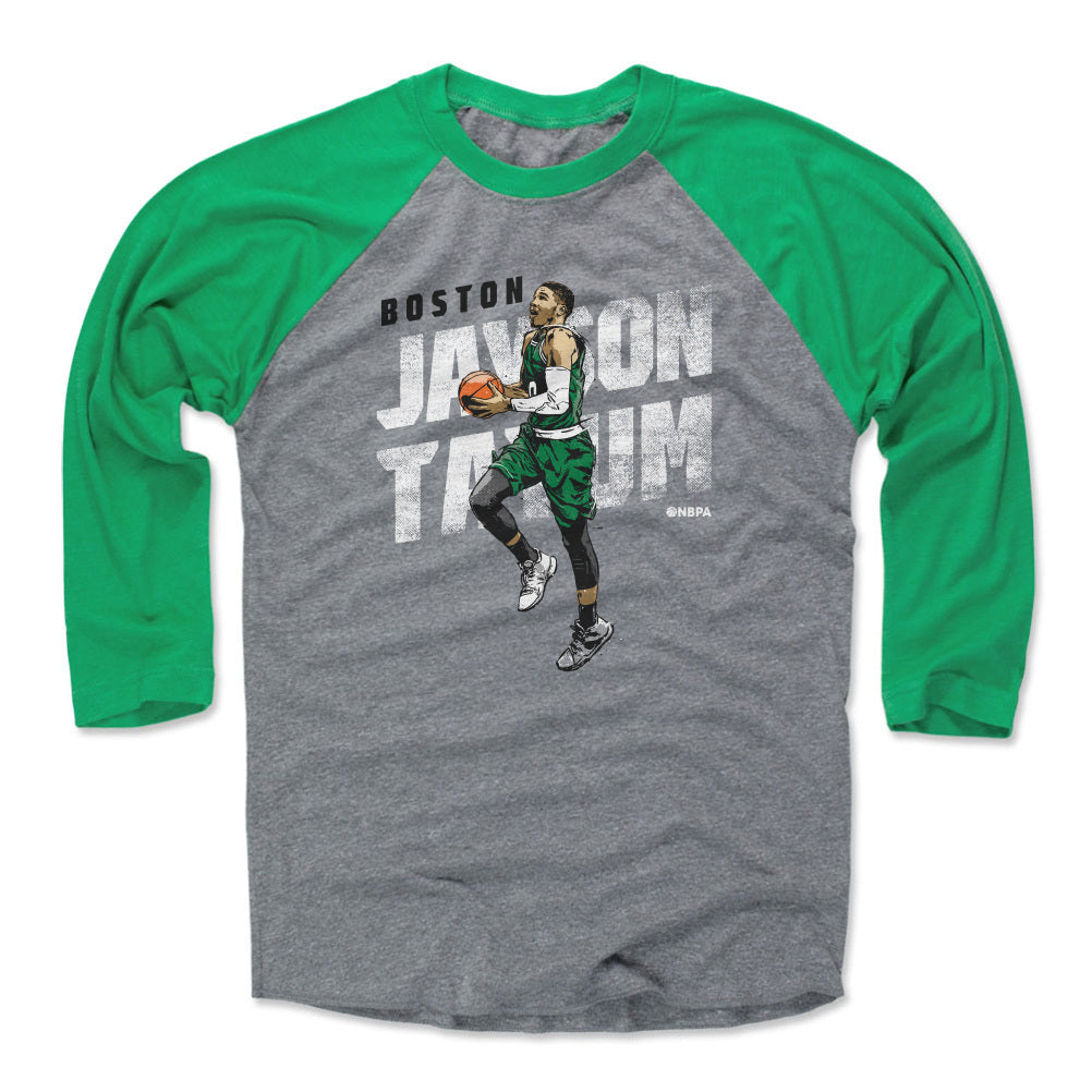 Jayson Tatum Men&#39;s Baseball T-Shirt | 500 LEVEL