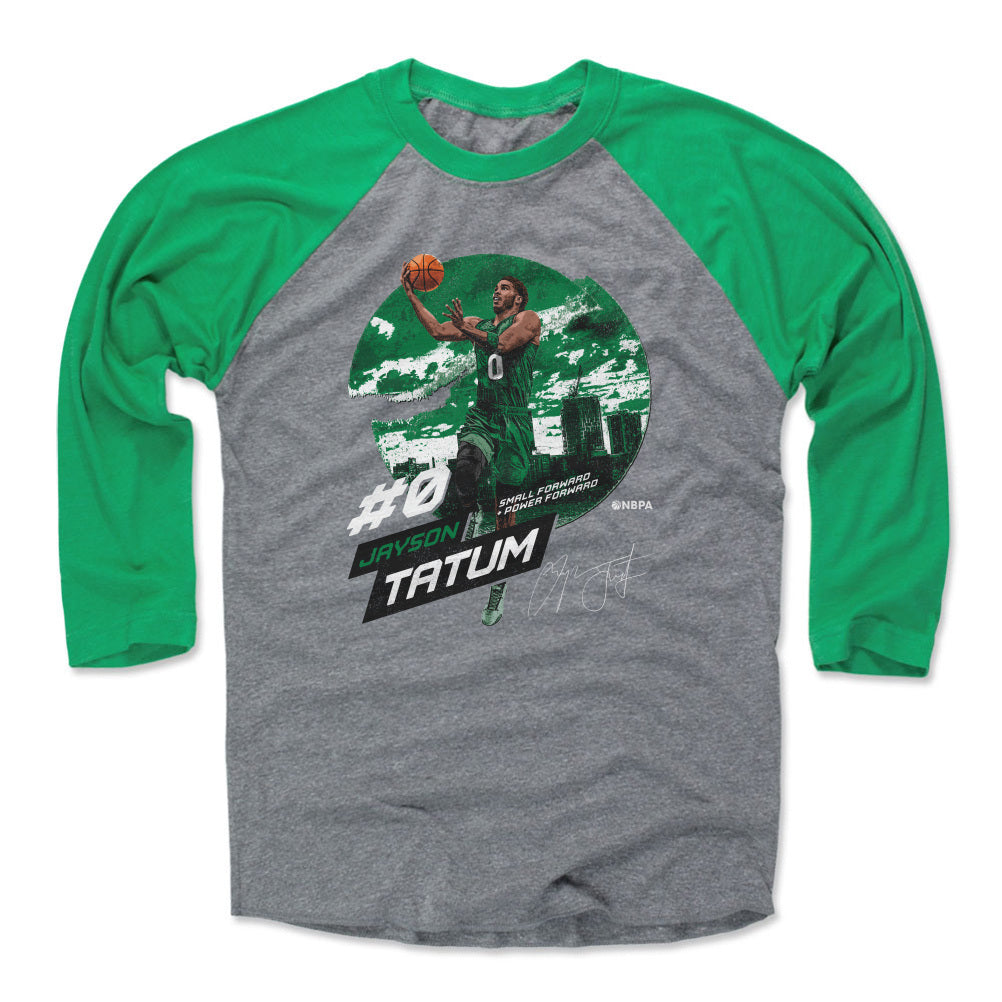 Jayson Tatum Men&#39;s Baseball T-Shirt | 500 LEVEL