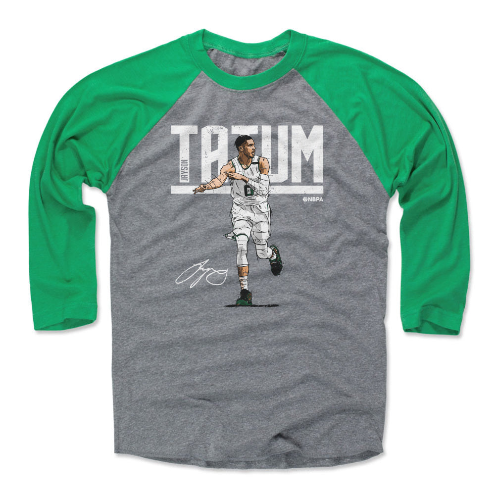 Jayson Tatum Men&#39;s Baseball T-Shirt | 500 LEVEL