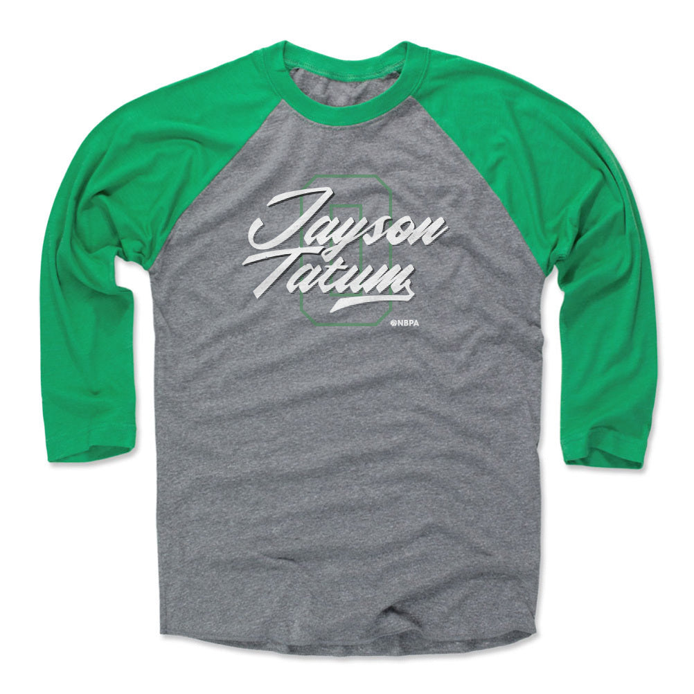 Jayson Tatum Men&#39;s Baseball T-Shirt | 500 LEVEL