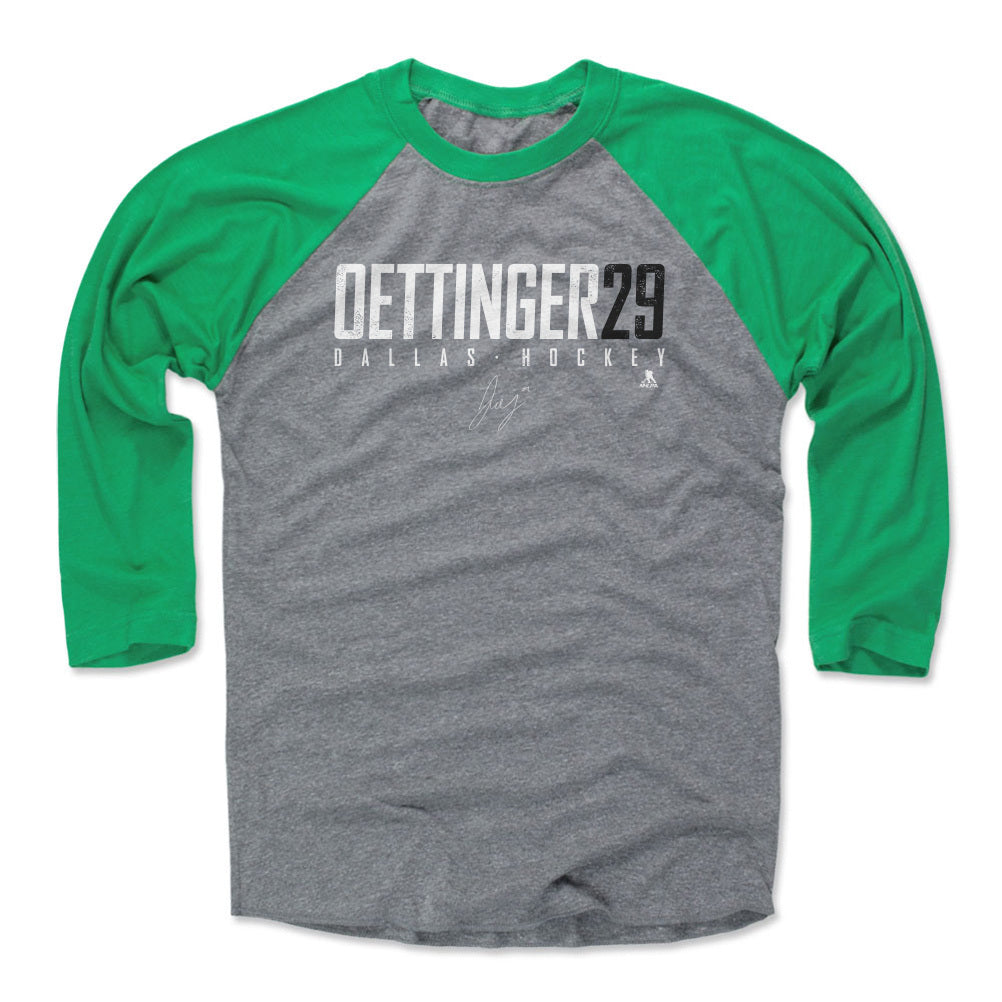 Jake Oettinger Men&#39;s Baseball T-Shirt | 500 LEVEL