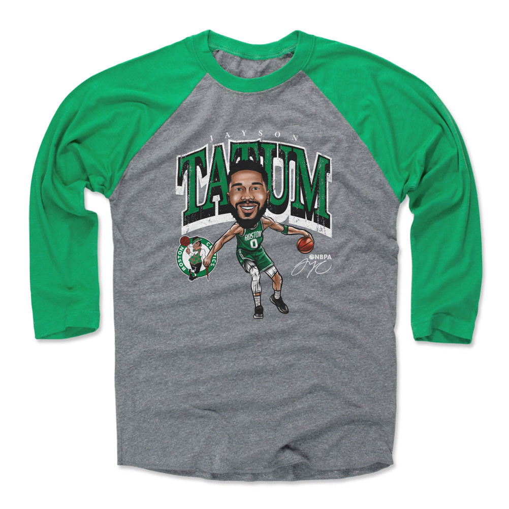 Jayson Tatum Men&#39;s Baseball T-Shirt | 500 LEVEL