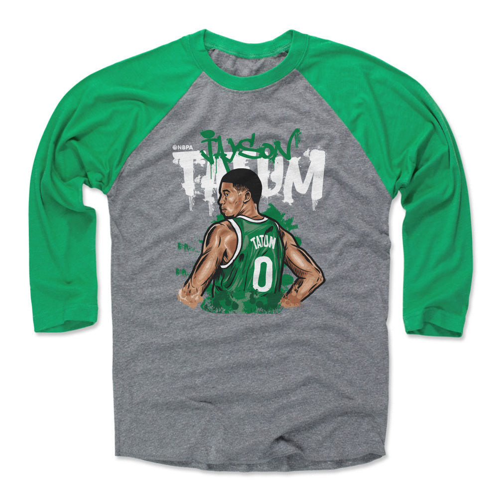 Jayson Tatum Men&#39;s Baseball T-Shirt | 500 LEVEL