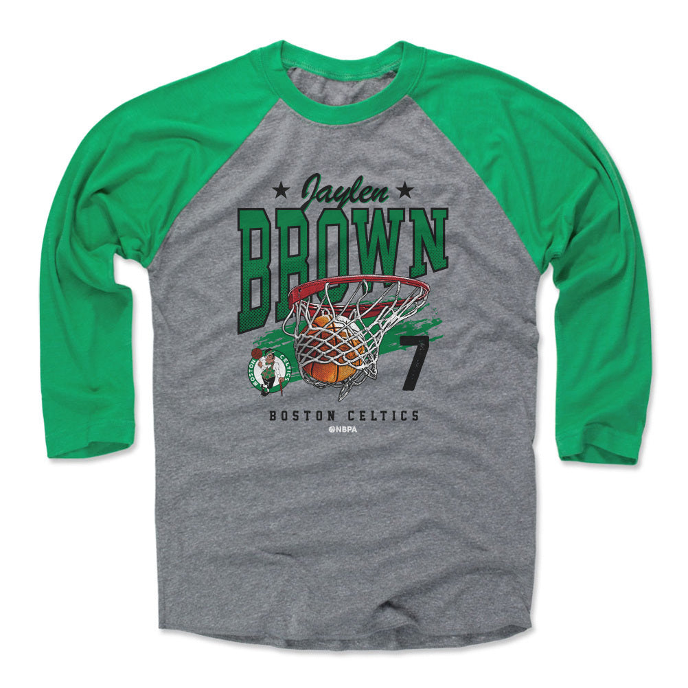 Jaylen Brown Men&#39;s Baseball T-Shirt | 500 LEVEL