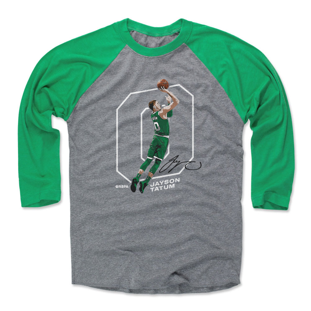 Jayson Tatum Men&#39;s Baseball T-Shirt | 500 LEVEL