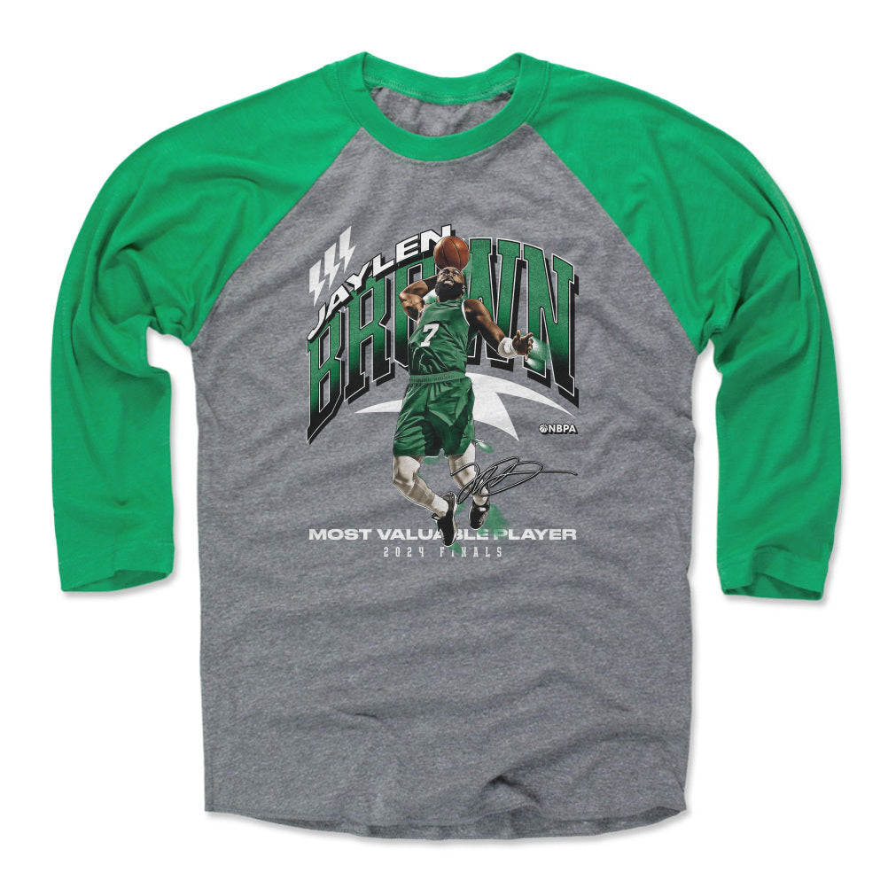 Jaylen Brown Men&#39;s Baseball T-Shirt | 500 LEVEL