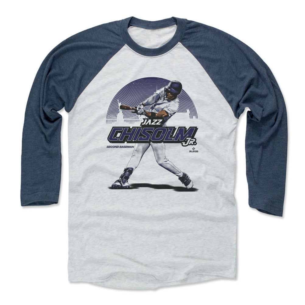 Jazz Chisholm Jr. Men&#39;s Baseball T-Shirt | 500 LEVEL