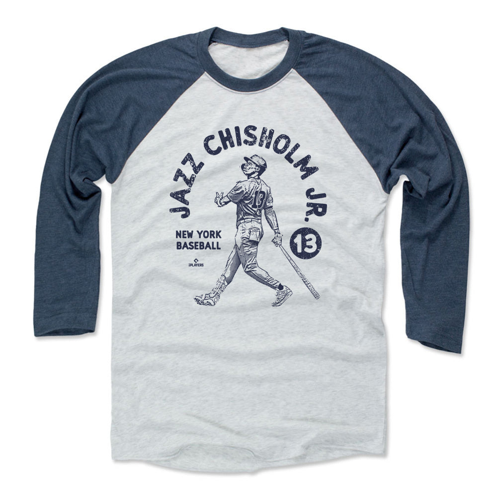 Jazz Chisholm Jr. Men&#39;s Baseball T-Shirt | 500 LEVEL