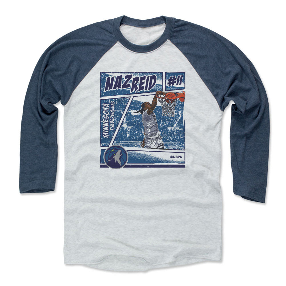 Naz Reid Men&#39;s Baseball T-Shirt | 500 LEVEL