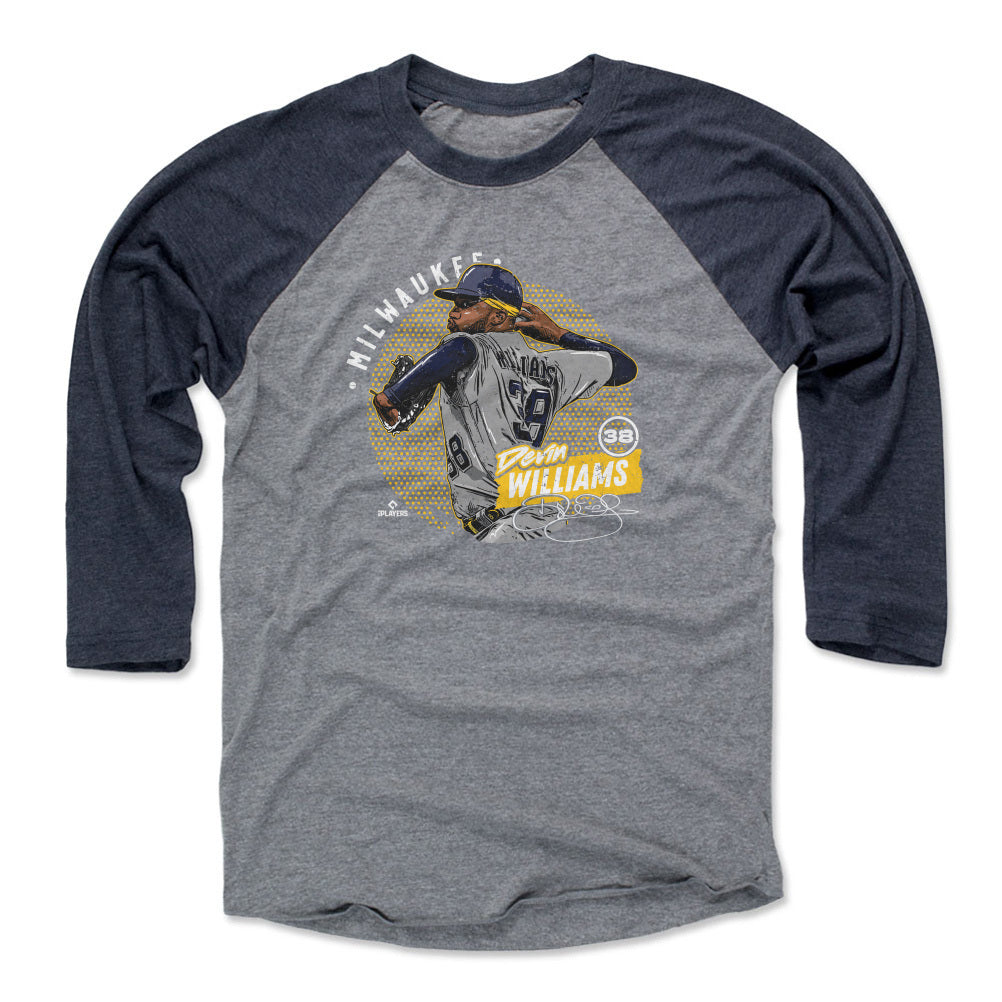 Devin Williams Men&#39;s Baseball T-Shirt | 500 LEVEL