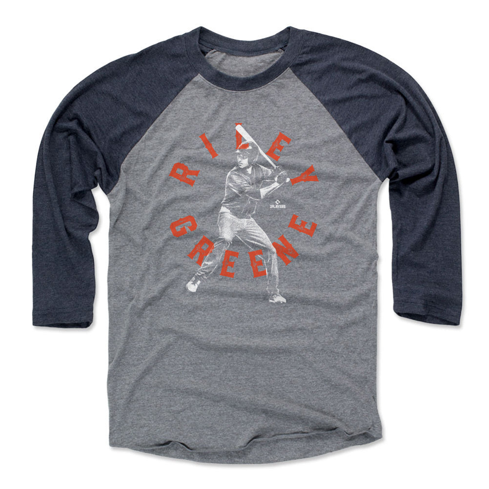 Riley Greene Men&#39;s Baseball T-Shirt | 500 LEVEL