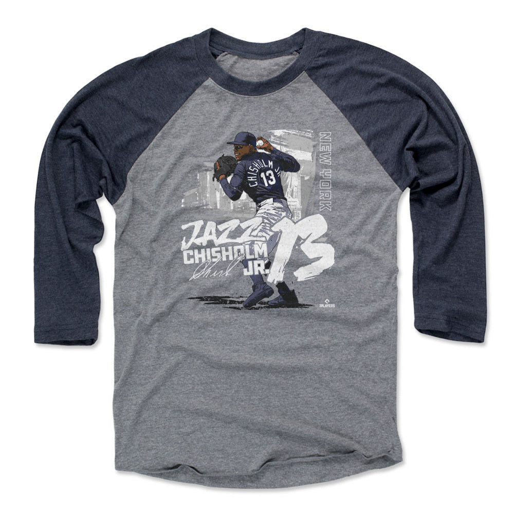 Jazz Chisholm Jr. Men&#39;s Baseball T-Shirt | 500 LEVEL