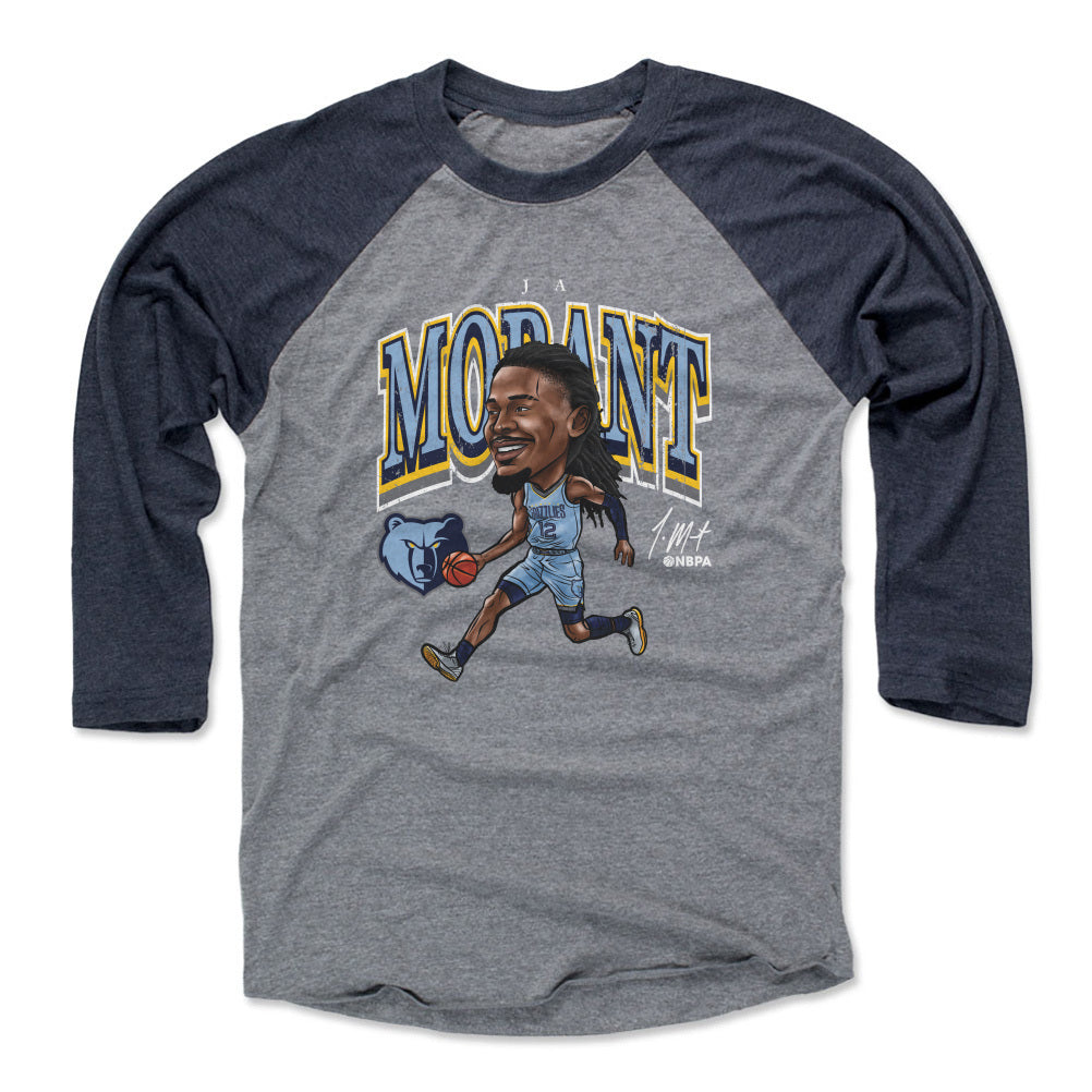 Ja Morant Men&#39;s Baseball T-Shirt | 500 LEVEL