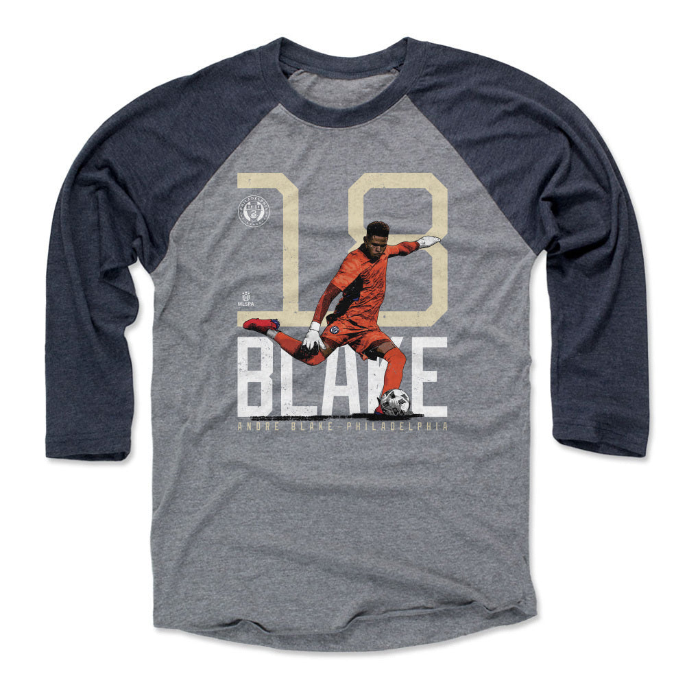 Andre Blake Men&#39;s Baseball T-Shirt | 500 LEVEL