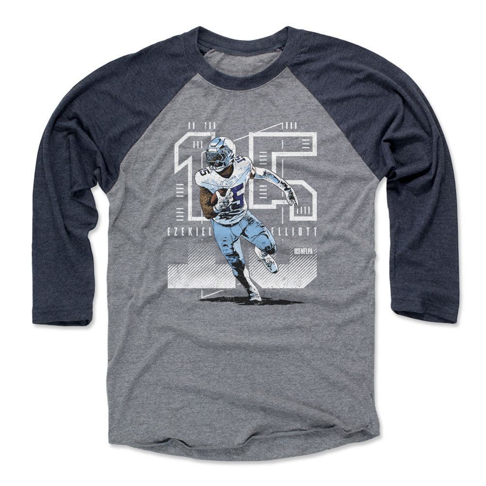 Ezekiel Elliott Men&#39;s Baseball T-Shirt | 500 LEVEL