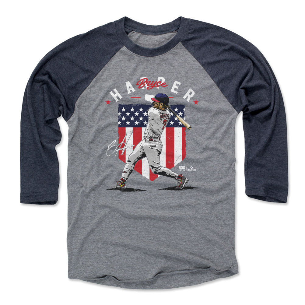 Bryce Harper Men&#39;s Baseball T-Shirt | 500 LEVEL