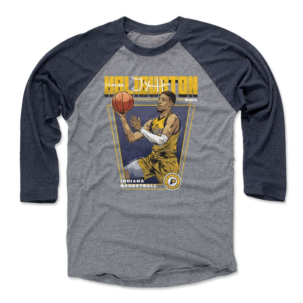 Tyrese Haliburton Men&#39;s Baseball T-Shirt | 500 LEVEL