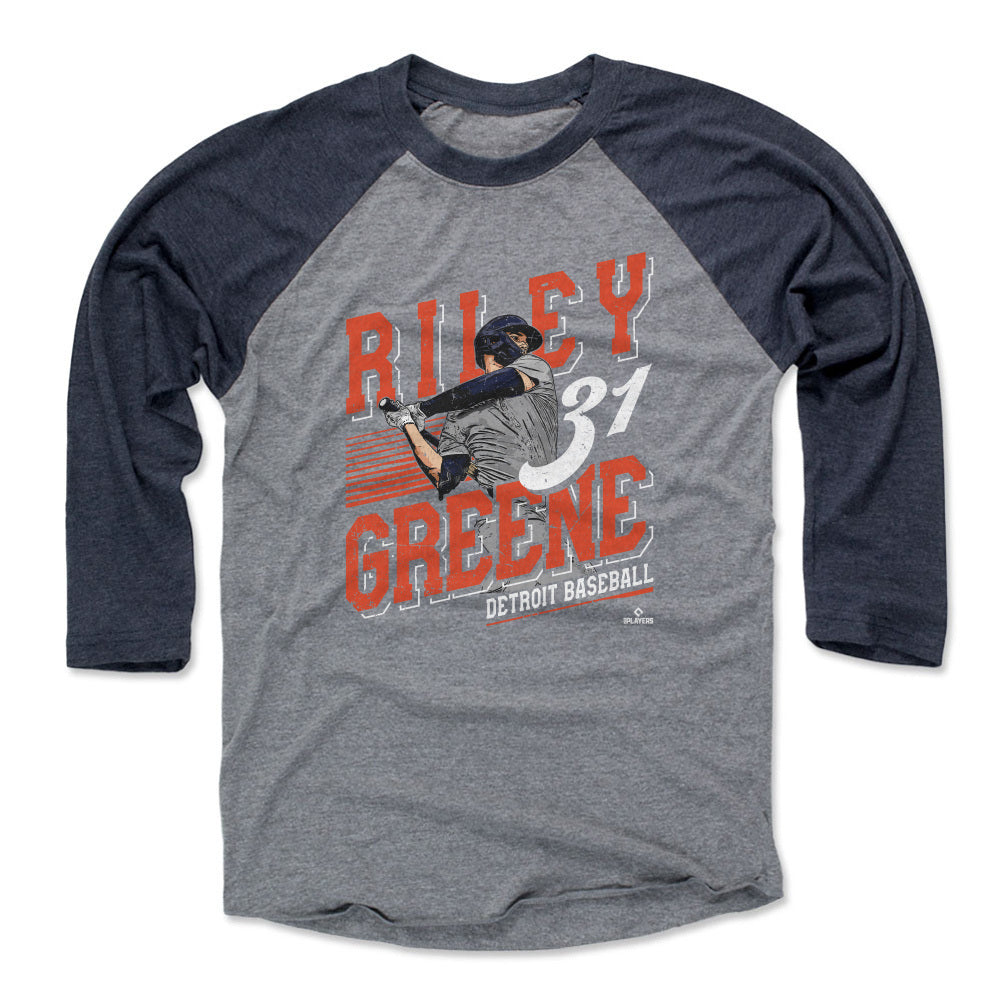 Riley Greene Men&#39;s Baseball T-Shirt | 500 LEVEL