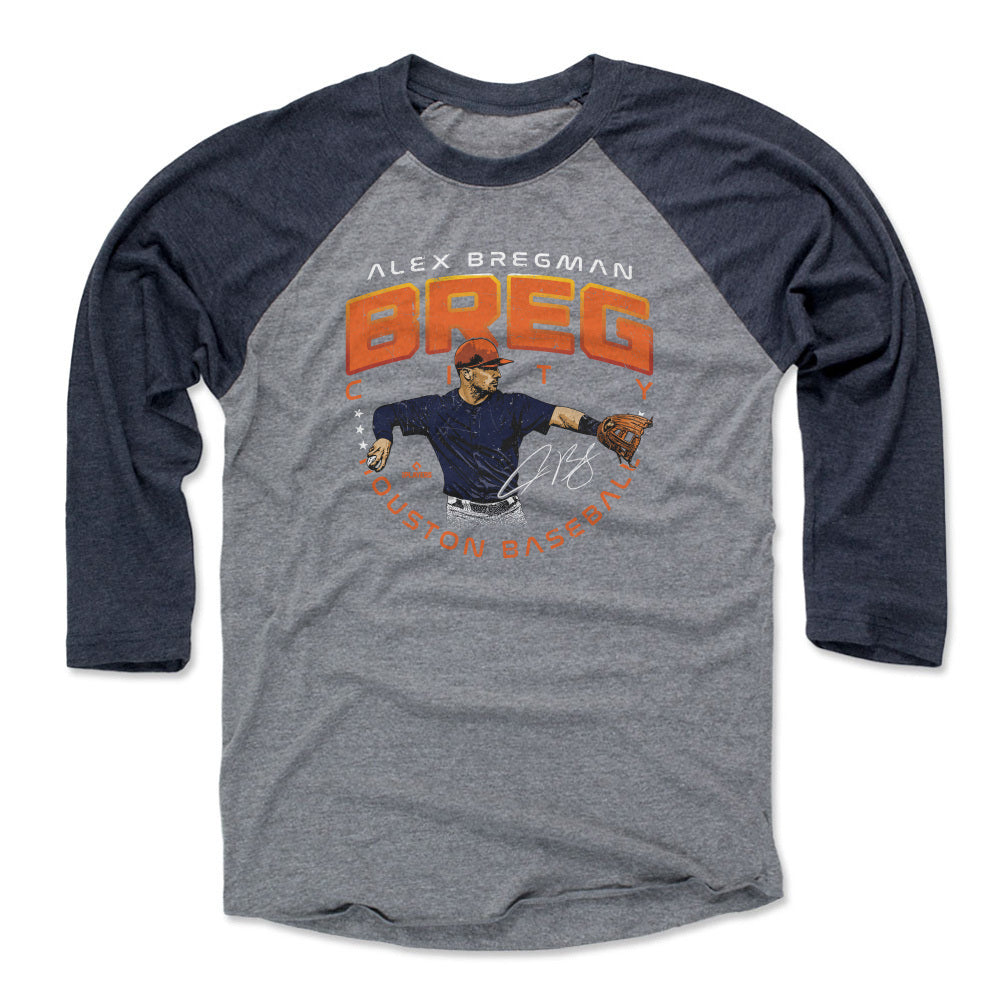 Alex Bregman Men&#39;s Baseball T-Shirt | 500 LEVEL