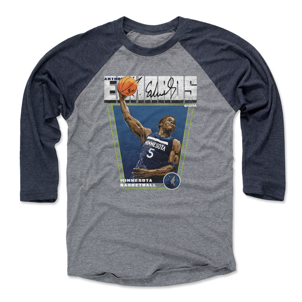 Anthony Edwards Men&#39;s Baseball T-Shirt | 500 LEVEL