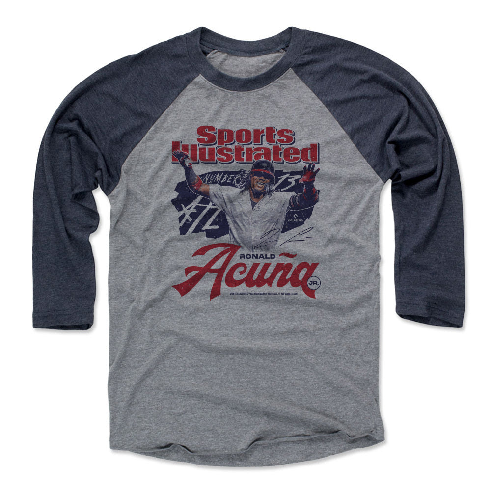 Ronald Acuna Jr. Men&#39;s Baseball T-Shirt | 500 LEVEL